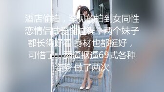 酒店偷拍，罕见的拍到女同性恋情侣做爱全过程，两个妹子都长得好看 身材也都挺好，可惜了，舔逼抠逼69式各种姿势 做了两次