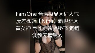 FansOne 台湾极品网红人气反差御姐【Nina】新世纪网黄女神 巨乳肥臀骚秘书 狗链调教无情后入