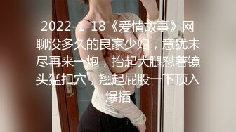 2022-1-18《爱情故事》网聊没多久的良家少妇，意犹未尽再来一炮，抬起大腿怼著镜头猛扣穴，翘起屁股一下顶入爆插