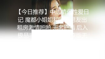 【今日推荐】中法情侣性爱日记 魔都小姐姐和法国男友出租房激情啪啪 无套抽插 后入极品丰臀 高清1080P原版无水